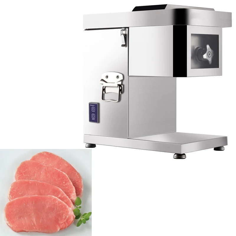 Meat Slicer Knife Meat Slicer Machine Household Commercial Multi-Function Cutting Meat Electric Vegetable Cutter Grinder 1500W