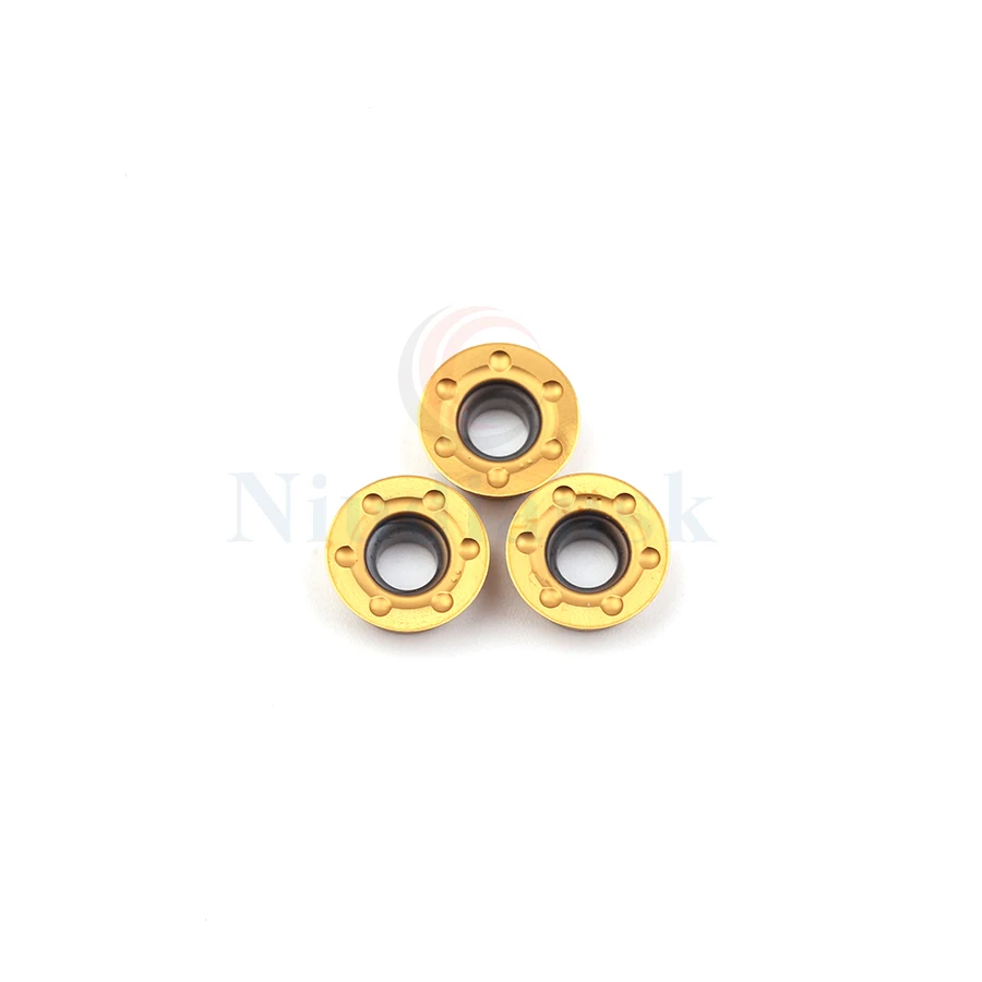 RDMT1204MO-MQ NK3030 RDMT1204MO-MQ NK9018 Carbide Milling Insert Bubut CNC Alat Alat Mesin Finishing Mengubah Alat Penggilingan Sisipan