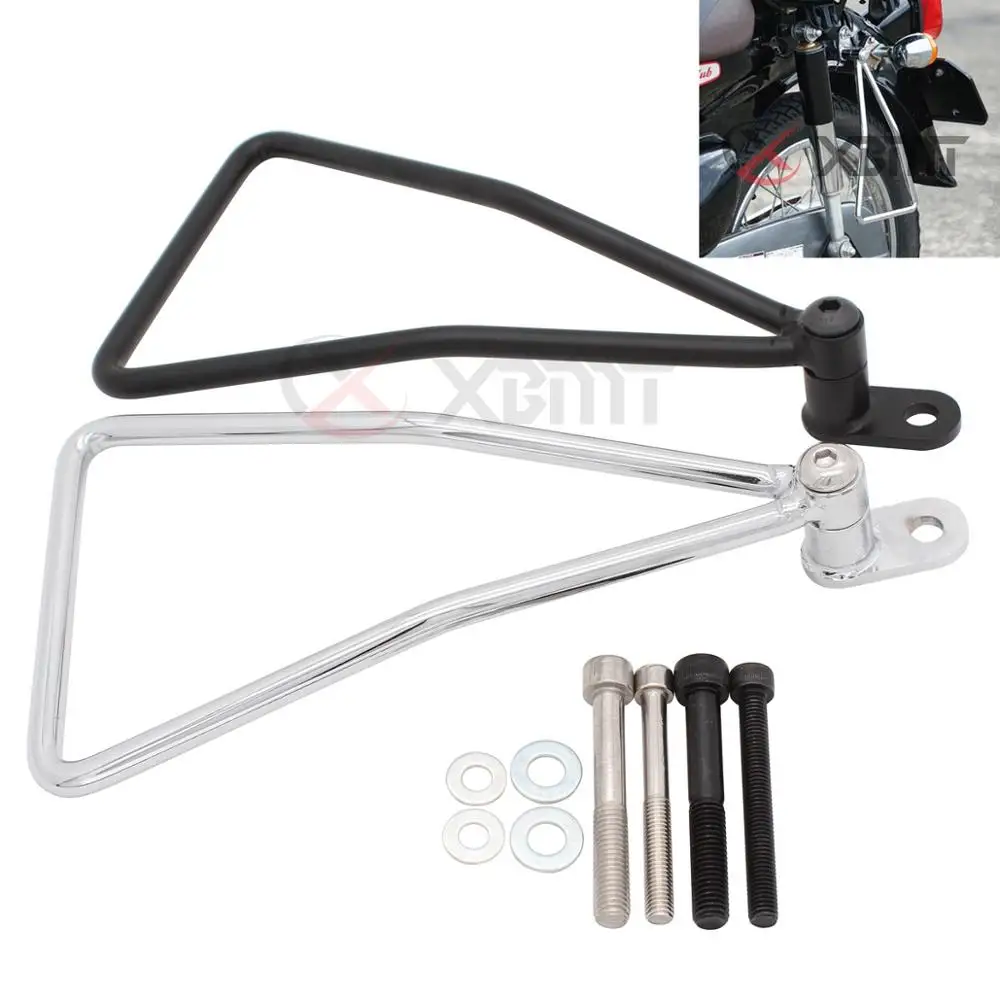 Motorcycle Pannier Rail Saddlebag Support Bars Mount Bracket For Yamaha XVS950A Honda GL1000 FTR223 CB223S MOTO GUZZI V7