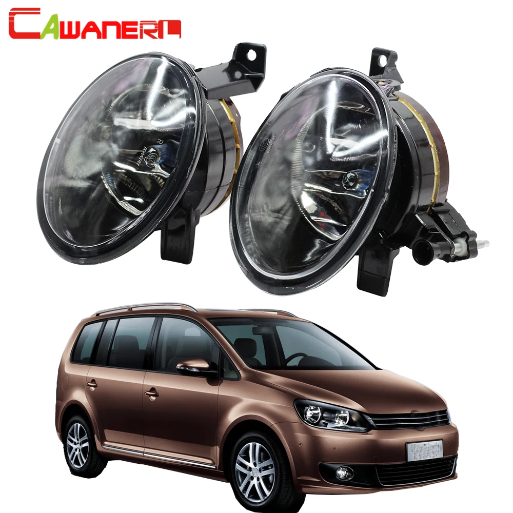 

Cawanerl 100W Car Fog Light 9006 HB4 Halogen Bulb DRL 4300K 12V Accessories For Volkswagen Touran 2011 2012 2013 2014 2015 2016