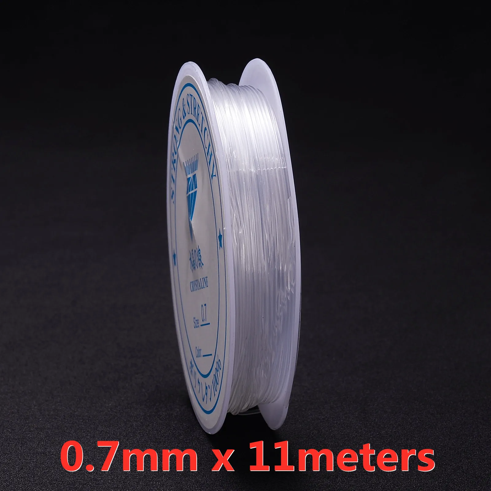 IYOE 0.5-1.5mm Elastisch Koord String Transparante Elastische Draad Voor Sieraden Maken Diy Armband Ketting Kralen accessoires
