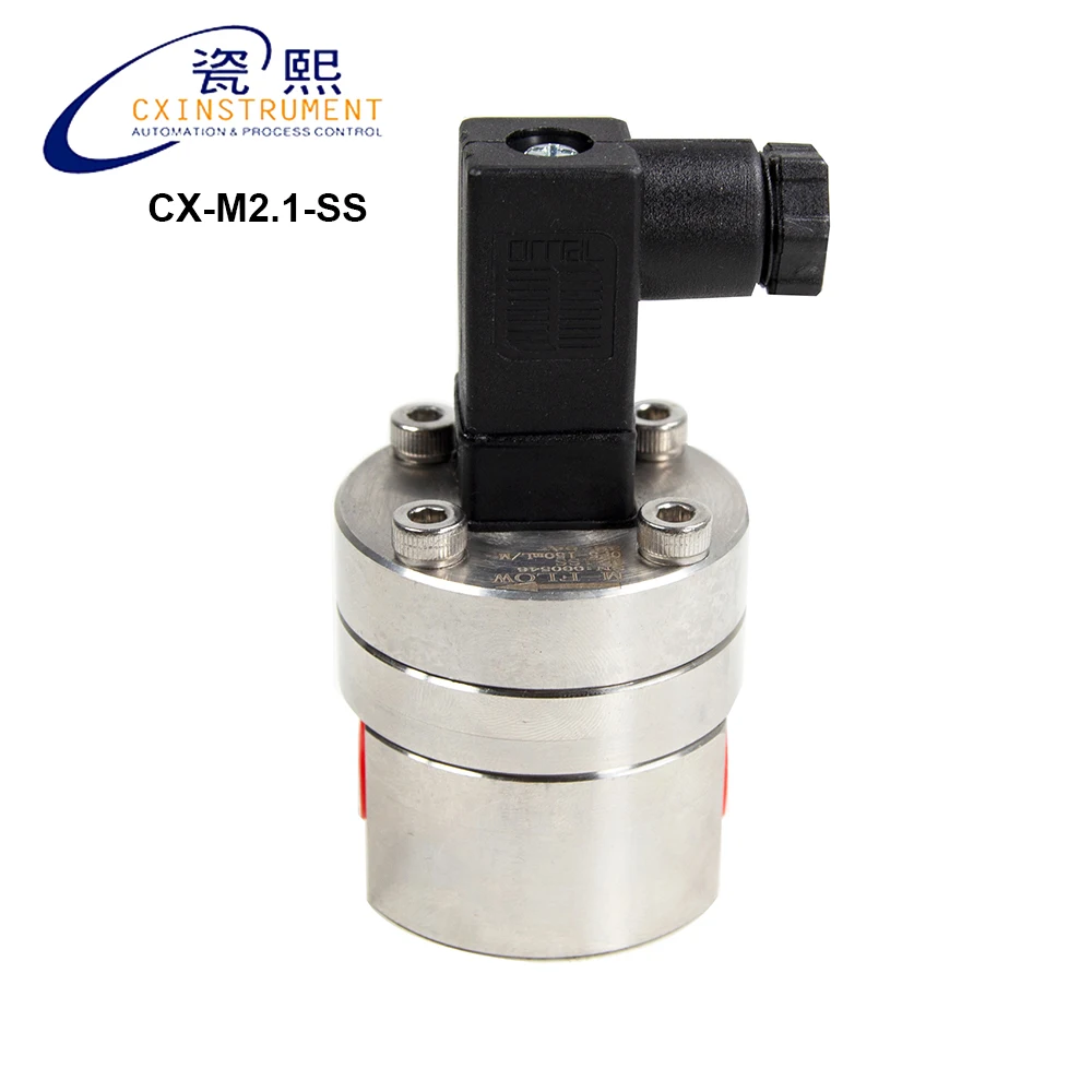 

SS316L material Pulse Output 0.5% Accuracy Compressor Industry Fuel Oil Consumption Micro Oval Gear Flow Sensors