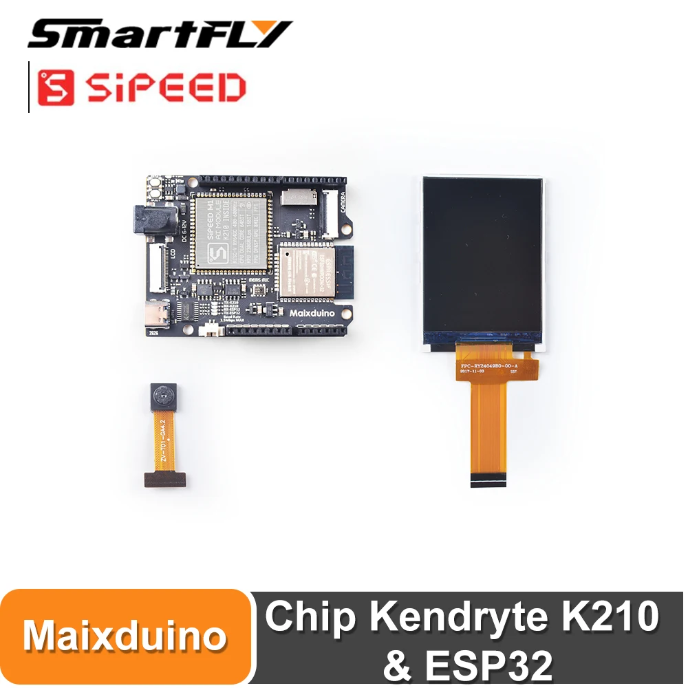 Sipeed Maixduino AI Development Board K210 RISC-V AI+lOT ESP32 Compatible With Arduino. Board 1st RV64 AI board for Edge Computi