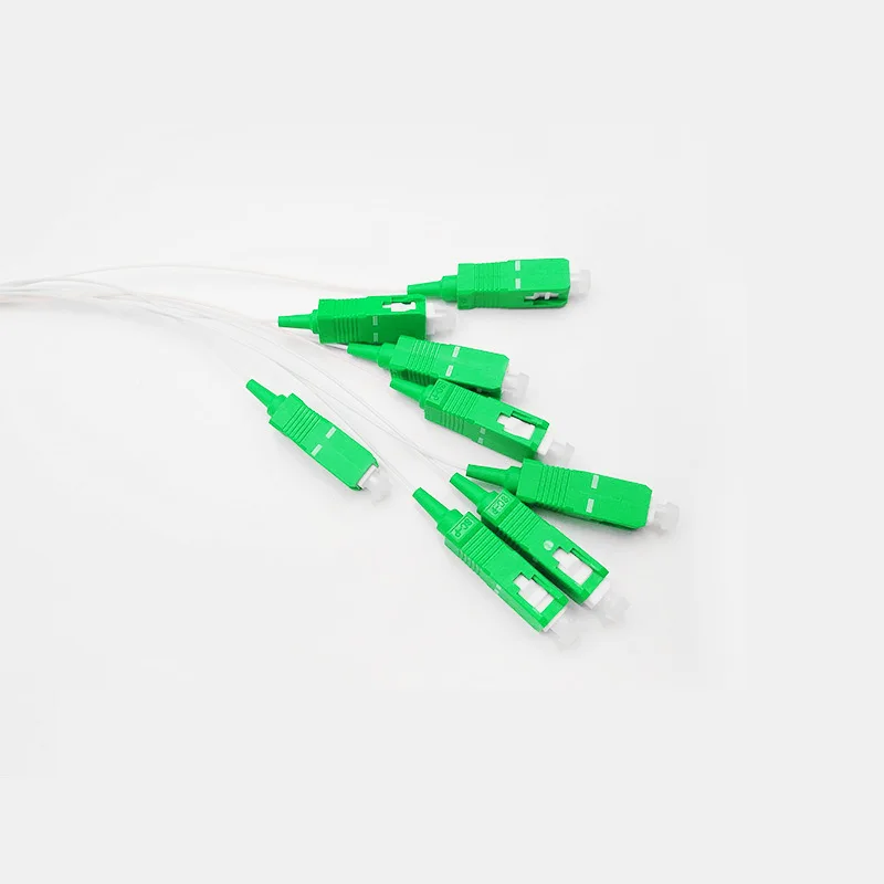 Imagem -02 - Divisor de Fibra Óptica sc Apc 1x8 Mini Módulo sc sc Ftth Fibra sc de Modo Único