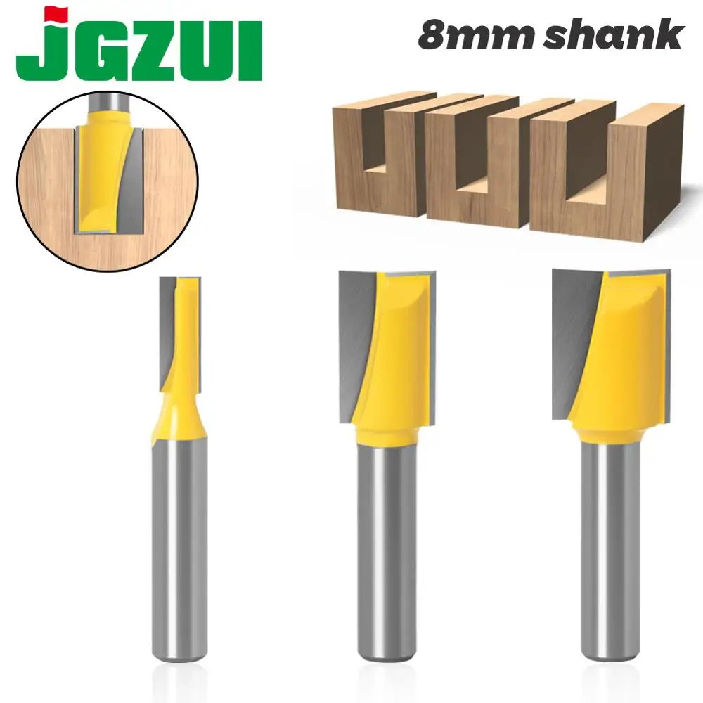 1pc 8mm Cleaning bottom Engraving Bit solid carbide router bit Woodworking Tools CNC milling cutter endmill for wood