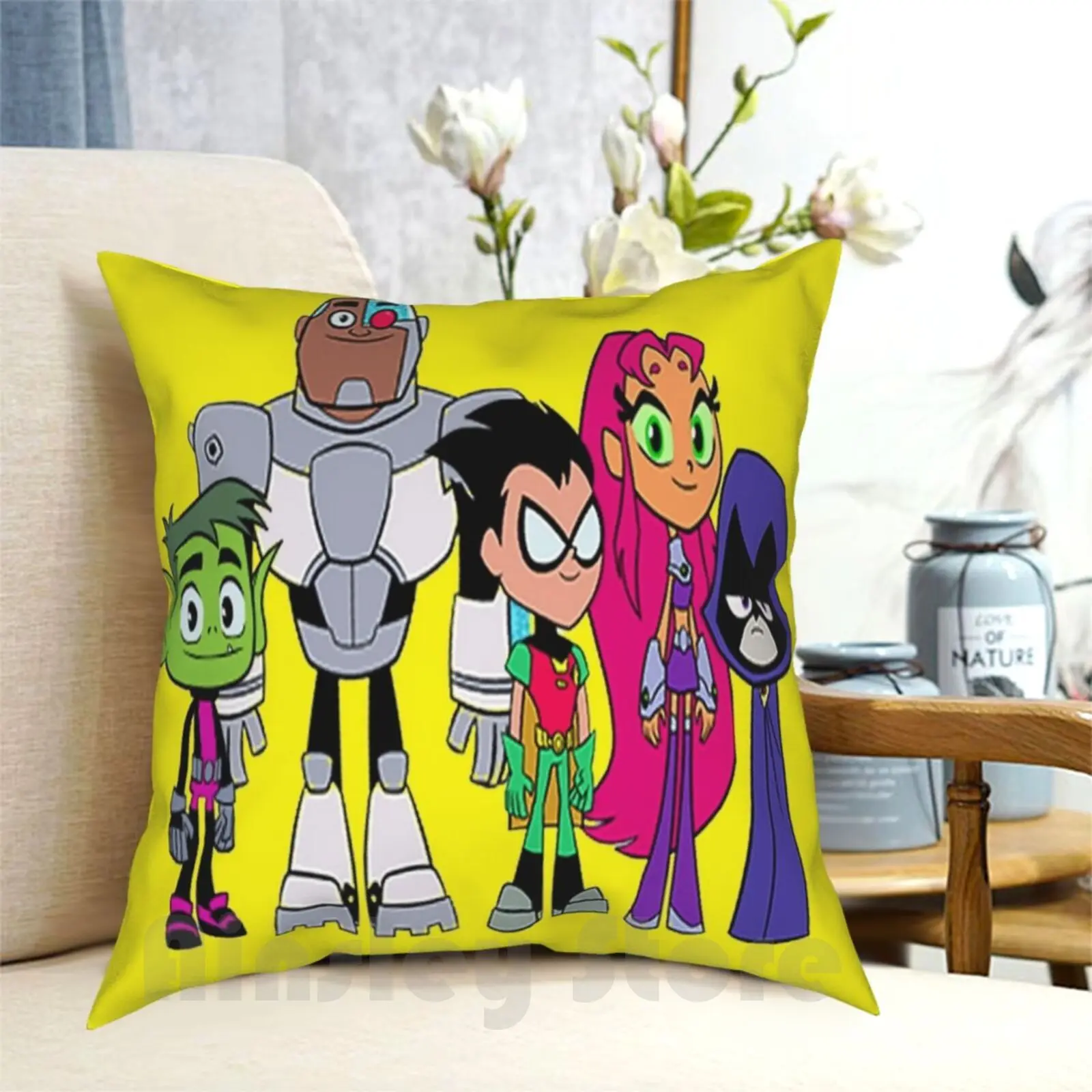 ¡Vaya! Funda de almohada impresa para el hogar, almohada suave Go Teen, dibujos animados, Japón, Anime japonés, colorido, diversión para niños