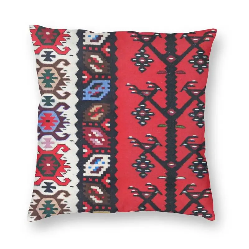 Boho Kilim Ethnic Tribal Pattern Cushion Cover Turkish Persian Carpet Antique Style Throw Pillow Case Pillowcase Home Decoration