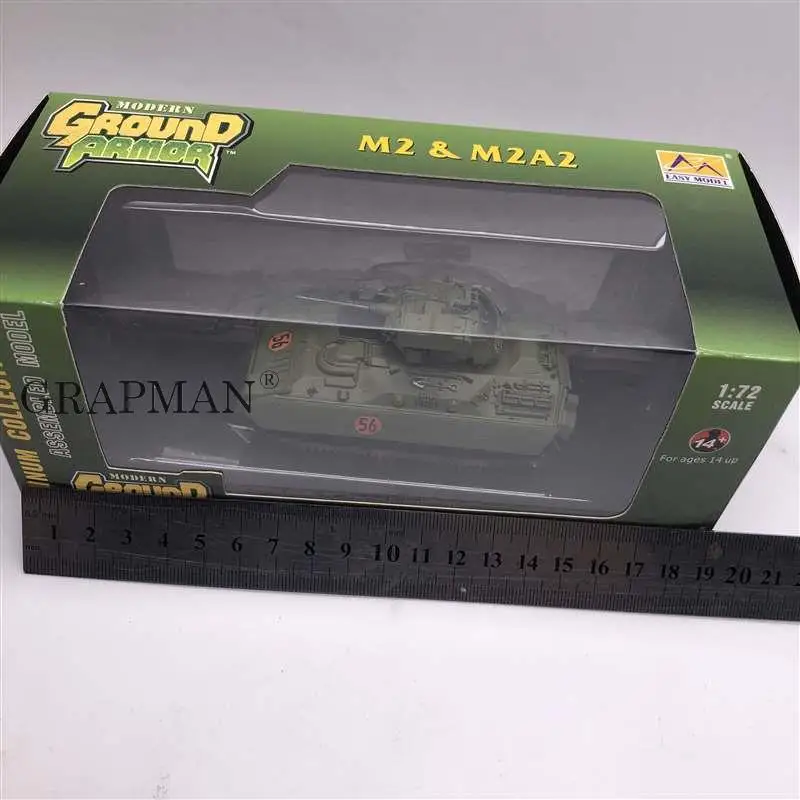 1/72 US M2&M2A2 Tank USA Army Tank Platinum Collectible Assembled Model Finished Model Easymodel Toy