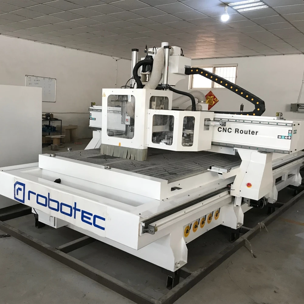 Router CNC ATC Otomatis Penuh dengan Mesin Bongkar Muat Lini Produksi Furnitur CNC untuk Dijual Mesin Ukiran Cnc 1530