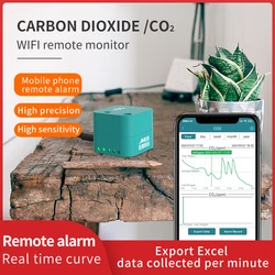 JAALEE – capteur de CO2 JCO2-U, wi-fi, Bluetooth, alarme pour maison intelligente, contrôle à distance avec application