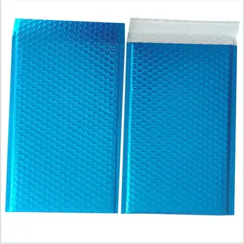 50pcs Aluminized Film Blue Bubble Envelopes Mailers Padded Shipping Envelope Bubble Mailing Bag