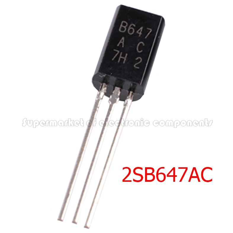 20PCS 2SB647AC 2SB647A TO92 2SB647 TO-92L B647 Triode New And Original