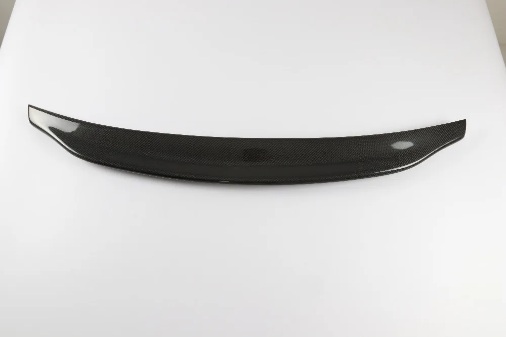 Carbon Fiber Car Rear Wing Trunk Lip Spoilers For Audi A4 S4 B8 Non-Sline Sedan 2009 2010 2011 2012