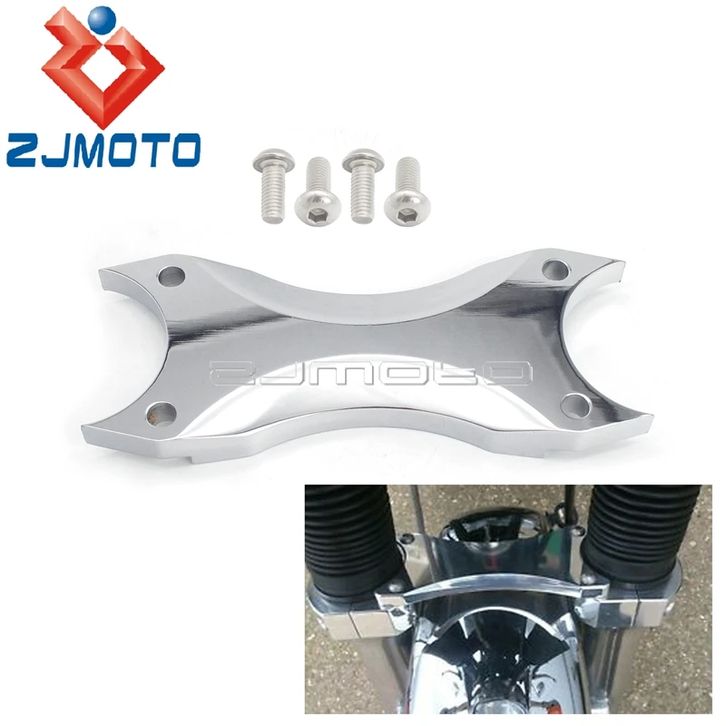 

Motorcycle Accessories CNC Aluminum 3D Style Fork Brace VFBVMXI5 For Yamaha V-Max VMX1200 V Max 1985-1992 1988 1989 1990 1991