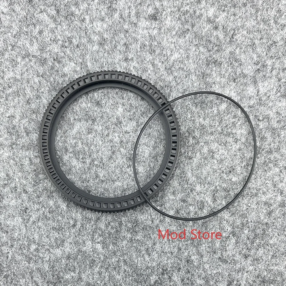 SKX007/SKX011/SKX009/SRPD Coin Edge Matte Black Bezel 316L Stainless Steel Included Gasket