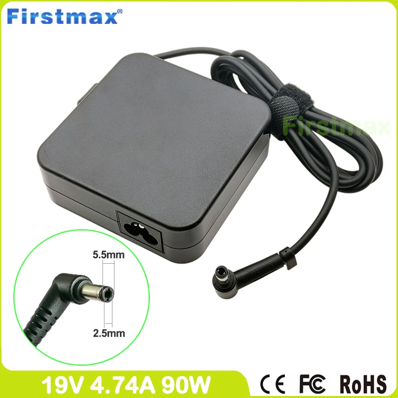 19V 4.74A 90W Ac Adapter PA-1900-36 Cho Asus VM590LD S500CA S551LA V500CA V551L S550 S551LB V550 v551LA