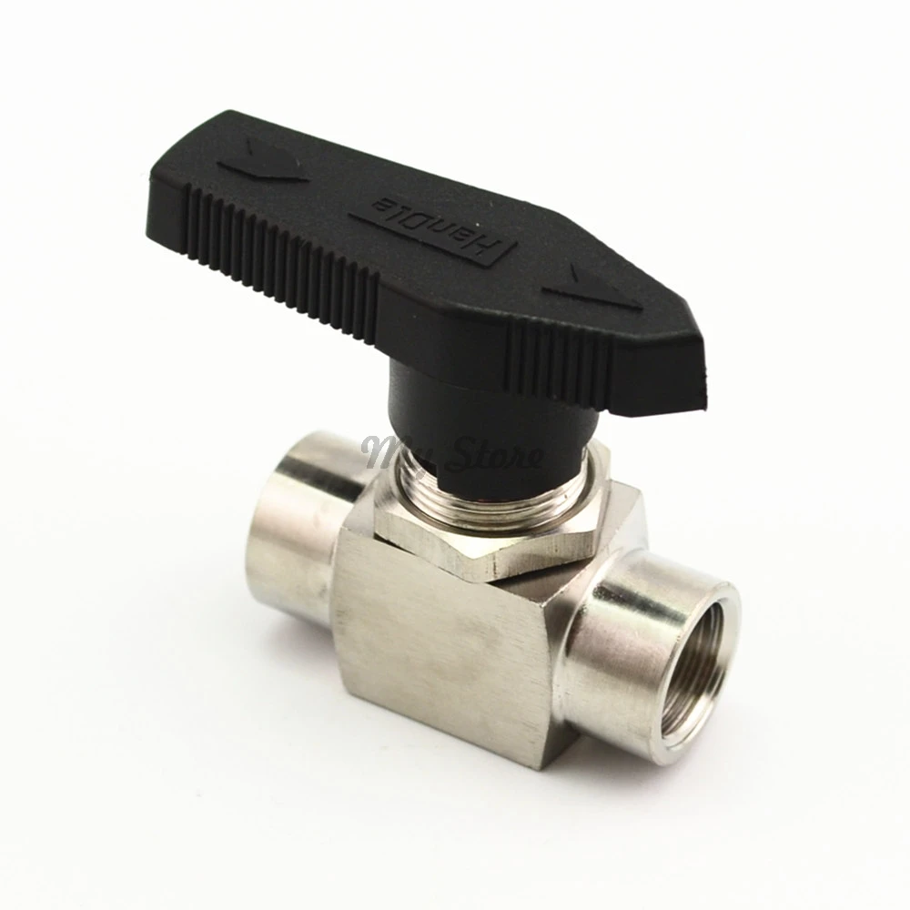 Stainless Steel 304 Needle Valve 1/8'' 1/4'' 1/2'' Female SS304 For Water Gas Oil Q11SA