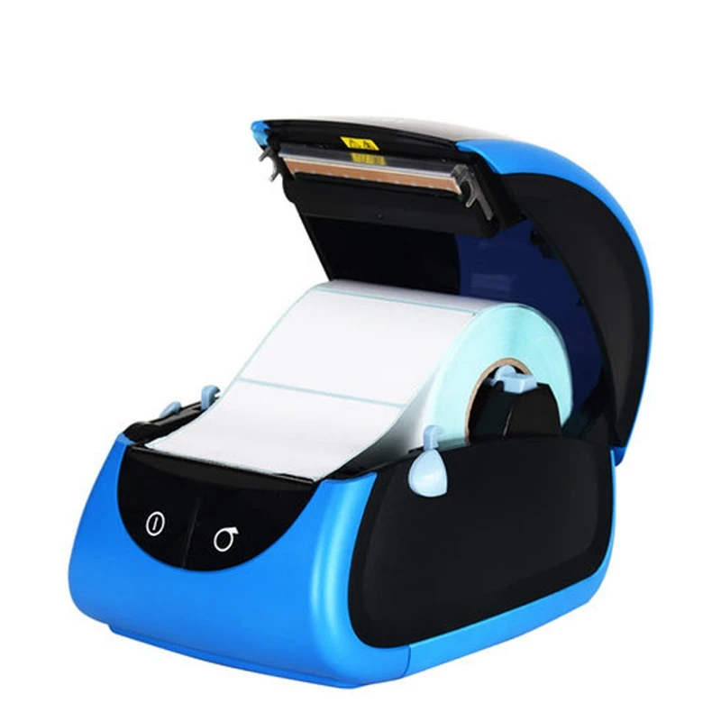 LPQ80 Thermische barcodeprinter Zelfklevende labelmachine Kledinglabel Prijs Sticker Label Supermarkt Prijsmarkeringsmachine