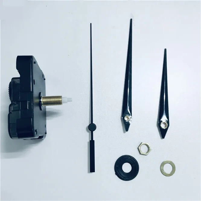 

SUN 3 years warranty 10sets Quartz Clock Movement Mechanism with metal hands High-Quality wall clock DIY Repair Parts + Hands