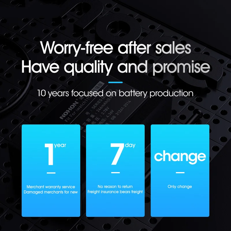 Replacement Battery For iWatch Series 1 2 3 4 5 A1579 A1760 38mm 42mm Real Capacity Bateria For Apple Watch S1/2/3/4/5 Battery