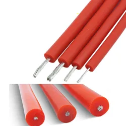 car ignition wire 18 AWG 15KV 20KV 10KV 5KV Silicone single core high voltage wire 20 18 17 15 13 11 9 AWG