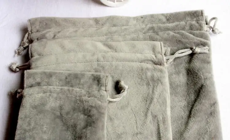 29*39cm 39*39 cm Large Capacity Double-Layer Thick Flannel Velvet Storage Bag Drawstring Bags Pouches Wedding Gift Bag