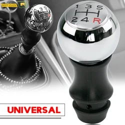 Gear Shift Knob 5 Speed Manual For Ford Focus 2 MK2 FL MK3 MK4 MK7 Galaxy Fiesta Explorer Ecosport Mondeo C-max Car Styling