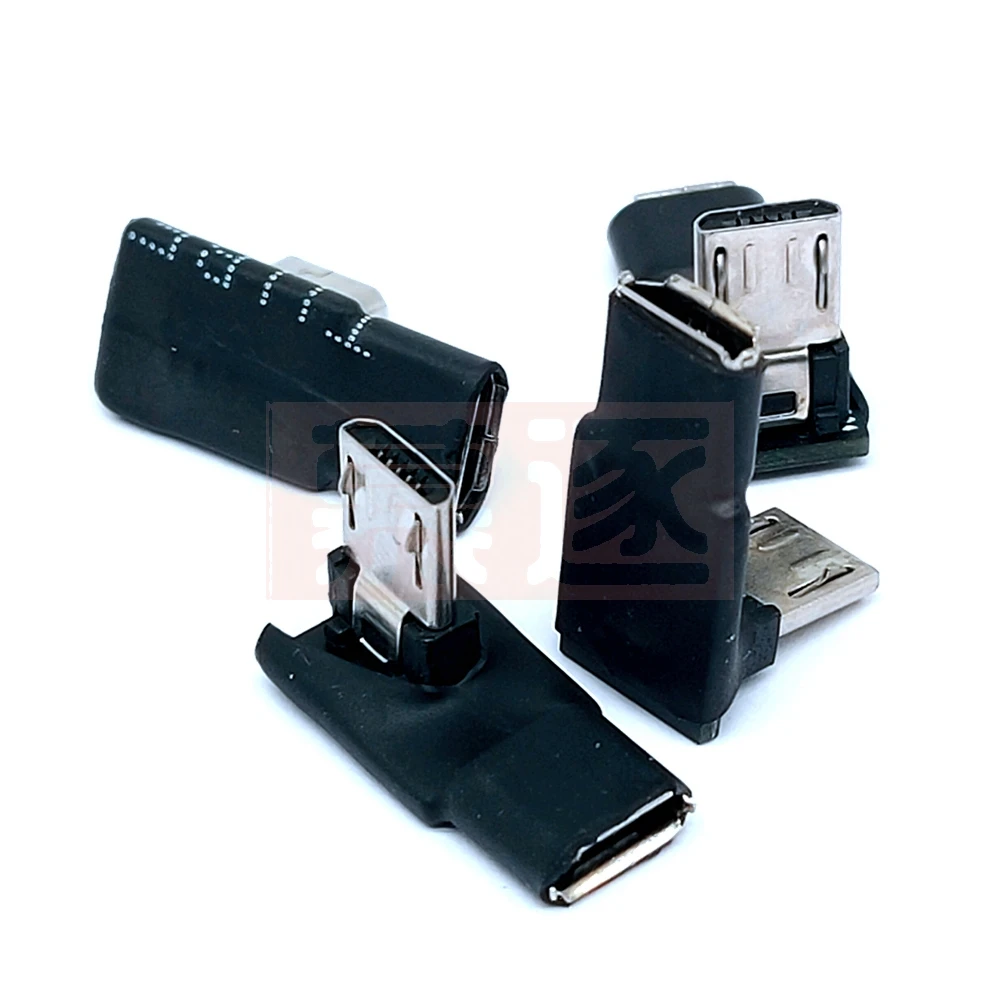 90 Degree USB Left & Right Angled Micro 5pin Female to Micro USB Male Data Adapter To Mini USB Connector Plug Micro USB