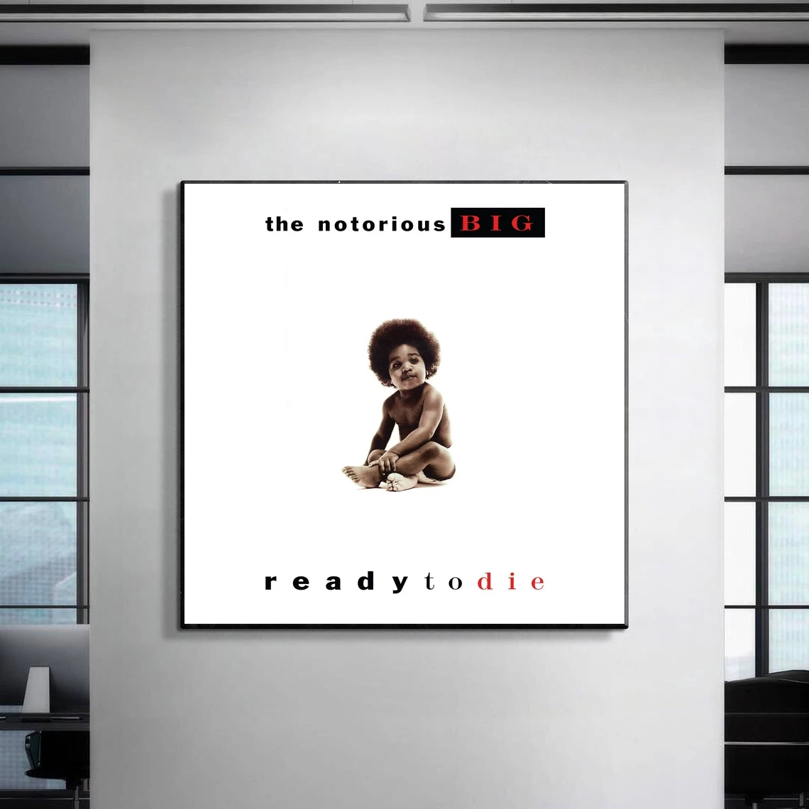 The Notorious B.i.g. Ready To Die Music Album Poster Wall Painting Decoration