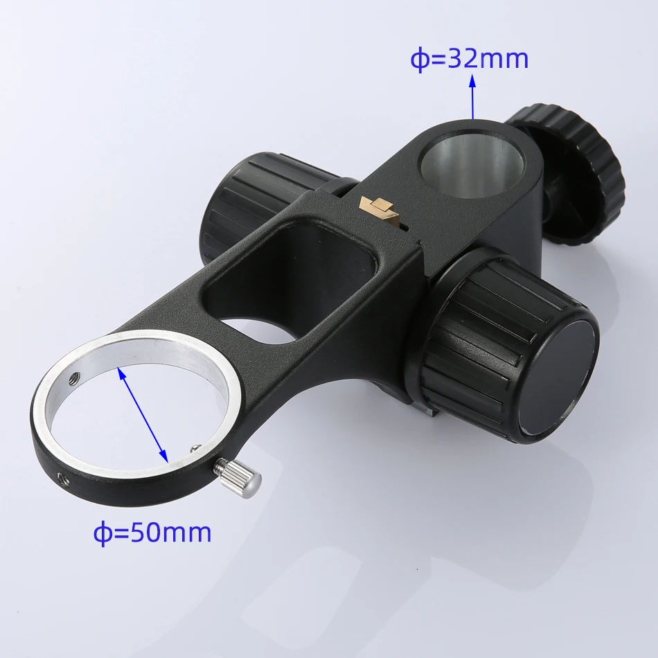 10A Industrial Electronic Video Monocular Microscope Camera Lens Holder Diameter 50mm Up and Down Focusing Bracket 25mm 32mm