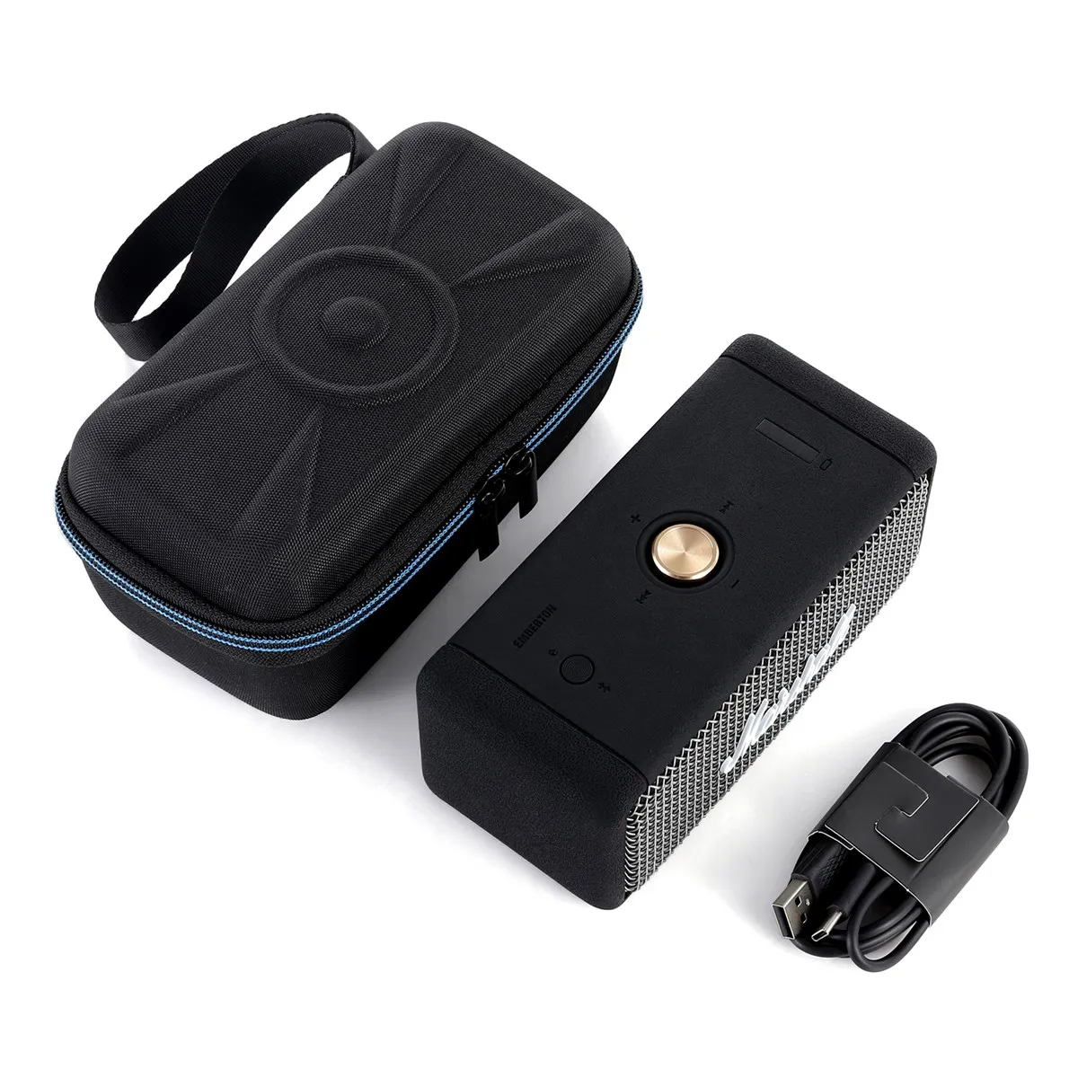 ZOPRORE Hard EVA Case สำหรับ Marshall Ban Khlong Thai Muang ลำโพงไร้สาย Hard Organizer พกพาแบบพกพาเก็บกระเป๋า