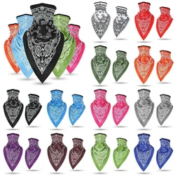 Retro Motorcycle Headwear Bike Ski Sports Scarf Wrap Balaclava Windproof Dust Outdoor Bandana Cycling  Breathable Neck Cover