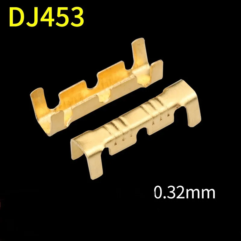 100pcs/lot DJ453 U-shaped terminal tab cold inserts connectors cold terminal small teeth fascia terminal,0.3-1.5mm2