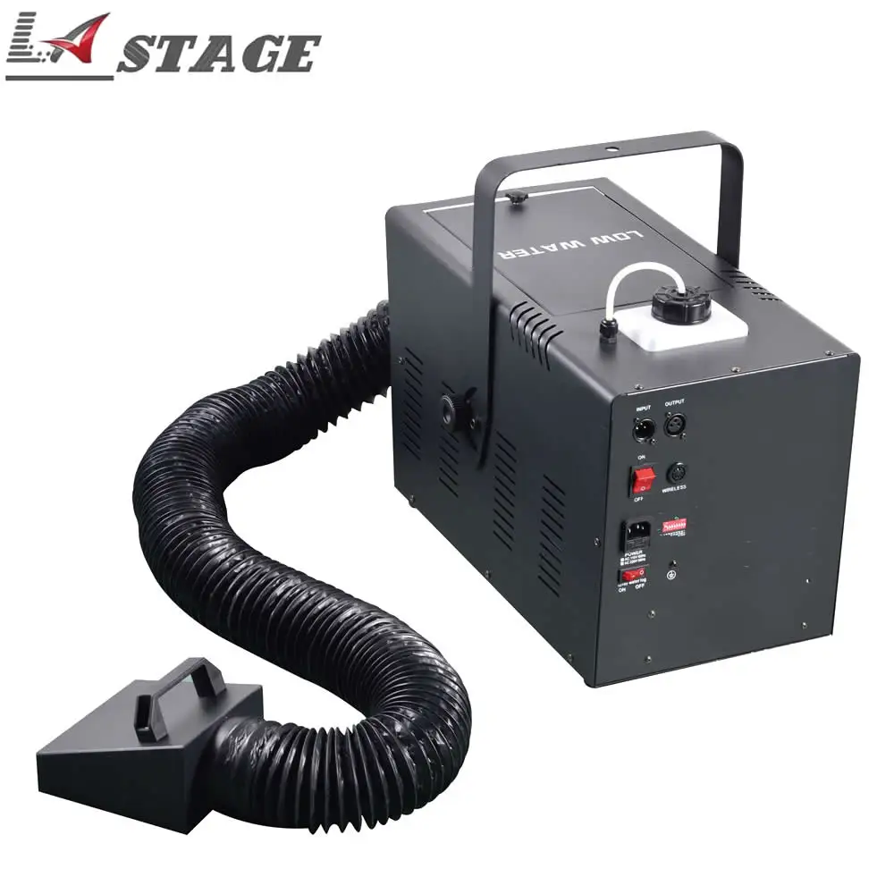 1500W Water Heavy Fog Machine Fog Liquid Water Based Low Lying Ground Stage DMX Smoke Machine For DJ Stage