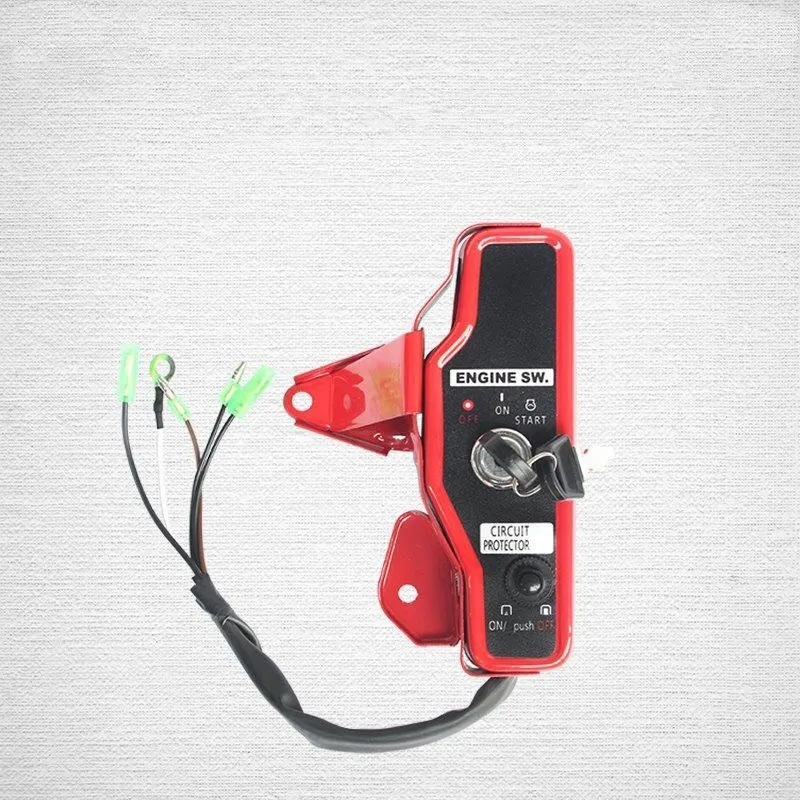 

Electric Start Key Switch Control Box for GX160/GX200/168F/170F 5.5~7HP 163cc~212cc 4 stroke Gasoline Engine 5.0