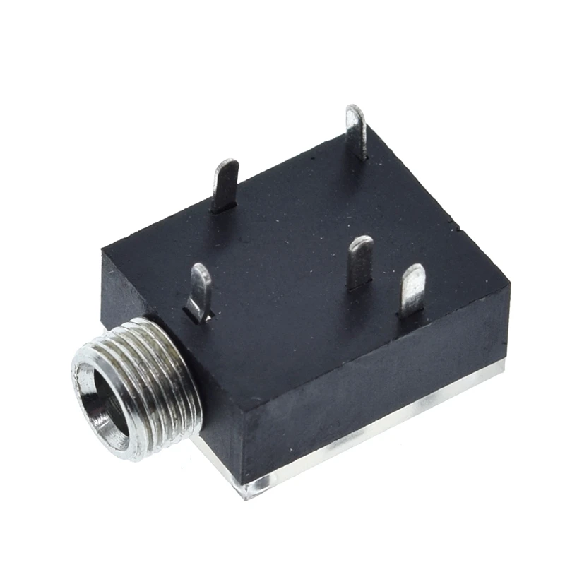 10 Stück, heiß begehrt, 5-polige 3,5-mm-Stereo-Audio-Buchse, PCB-Panelmontage für Kopfhörer mit Mutter, PJ-324M + 3,5-mm-Stereo-Audiostecker – Detail 7