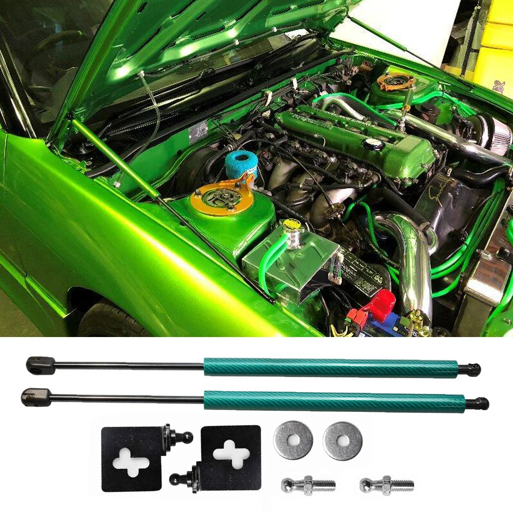 

Gas Struts for Nissan 180SX 200SX RS13U 1988-1999 Front Hood Bonnet Modify Carbon Fiber Lift Support Shock Damper Absorber Prop