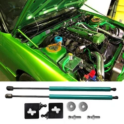 Gas Struts for Nissan 180SX 200SX RS13U 1988-1999 Front Hood Bonnet Modify Carbon Fiber Lift Support Shock Damper Absorber Prop