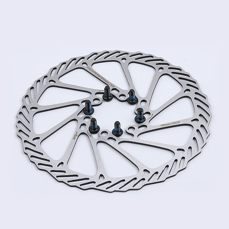 160mm Bicycle Mechanical Disc Brake Rotor 6 Bolts For G3-A MTB Mountain Stainless Steel Bike Accessories