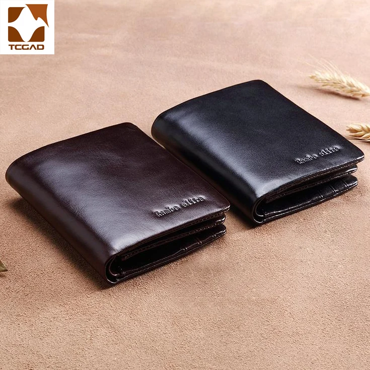 Leather Men's Wallet men's purse with a latch Mens pocket Go Causal For partmon billetera cuero boton hombre Pocket Coin Purse