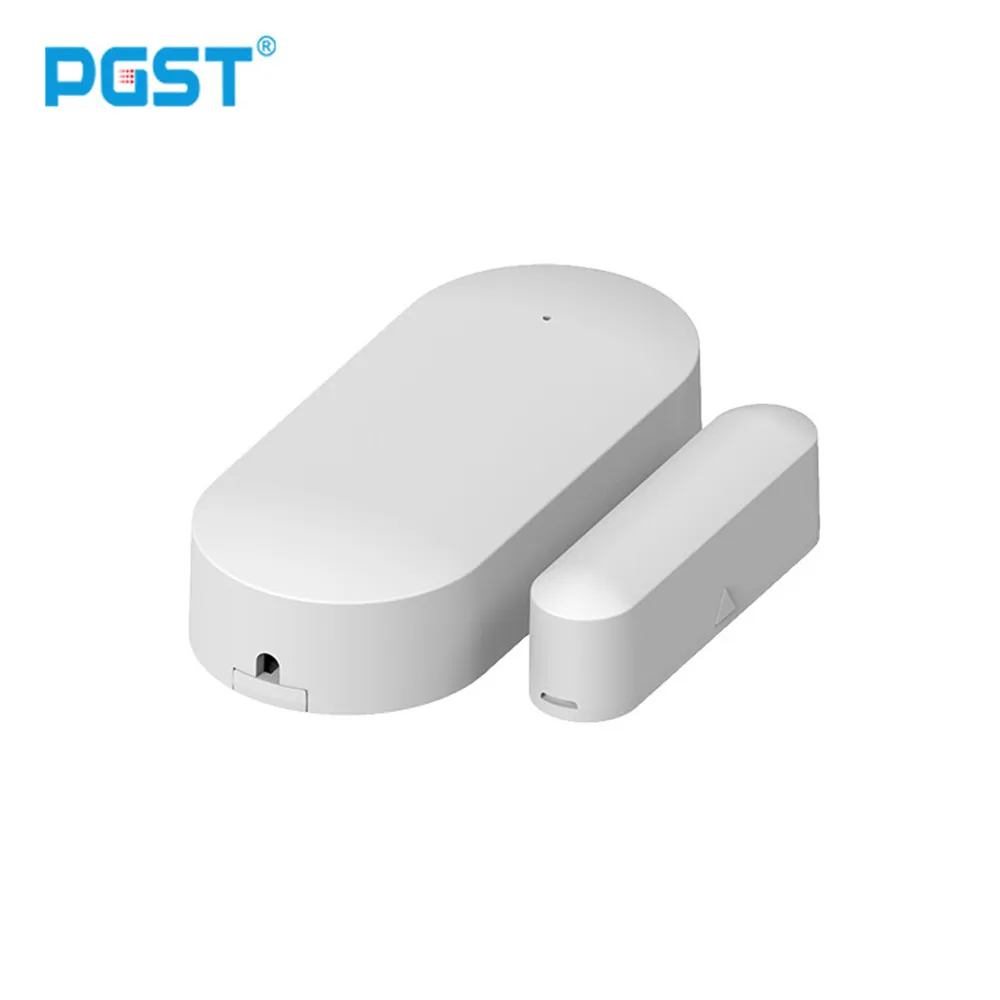 PGST Window Door Sensor for All 433mhz Wireless Home Alarm Security Smart Gap Sensor to Detect Open Door