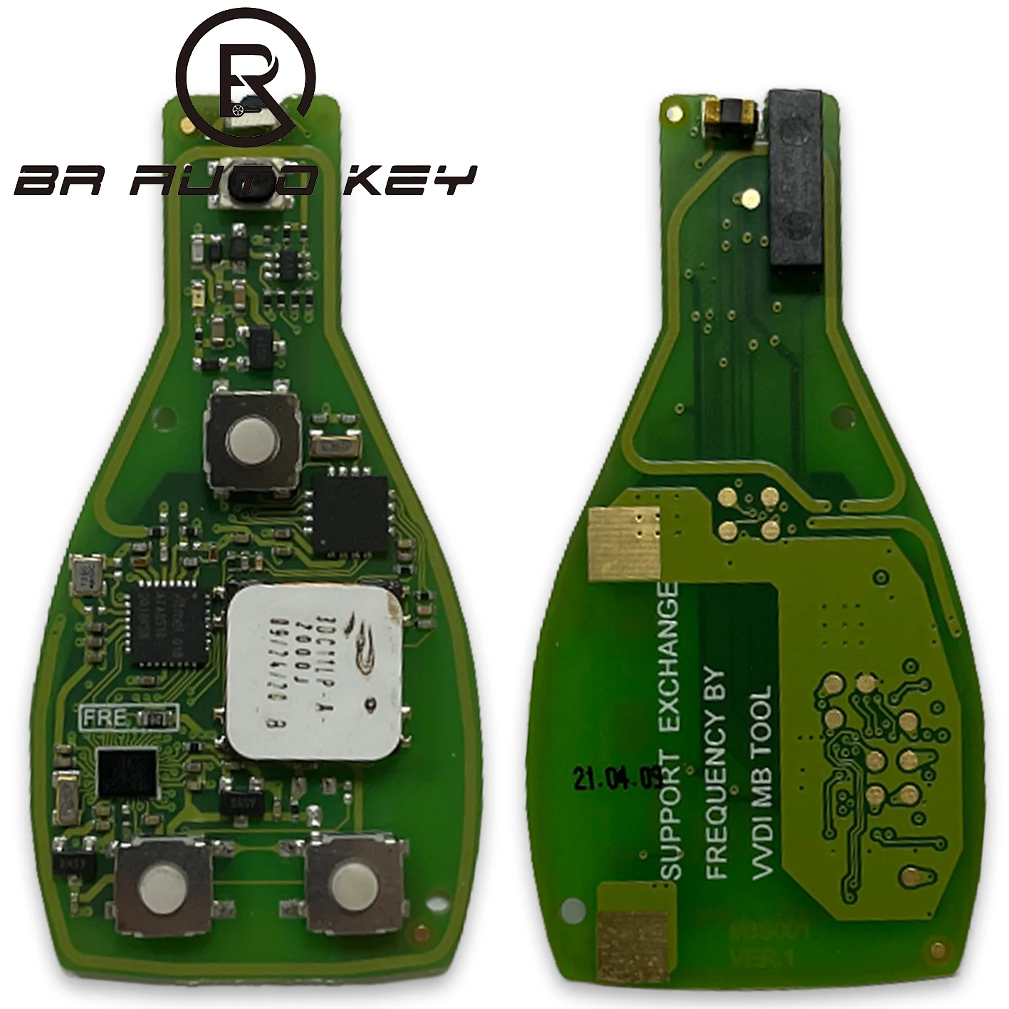 Xhorse XSBZ01EN Keyless Remote Key Fob for Mercedes Benz W204 W207 W212 W164 W166 W221 FBS3 Key BGA Key Renewable 433/315MHz