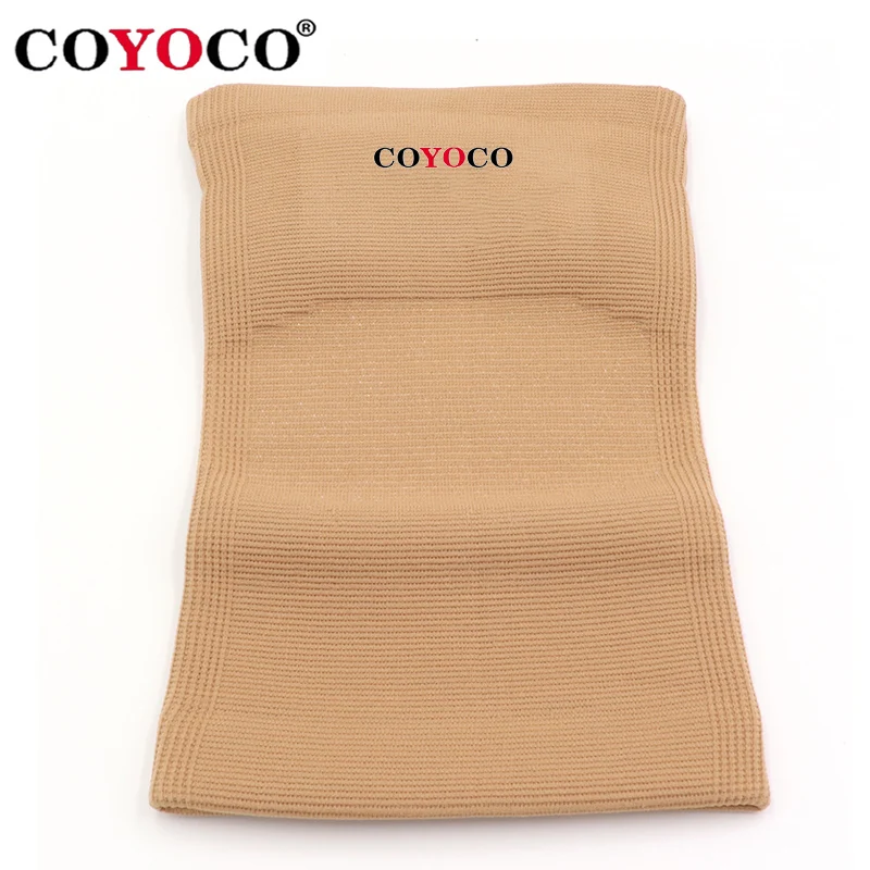 1 Pcs Sports Knee Support Pads Protector COYOCO High Elastic Brace Kneepads Prevent Arthritis Injury Guard Keep Warm Brown