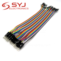 1lot =40pcs 20cm 2.54mm 1pin 1p-1p male to male jumper wire Dupont cable for In Stock