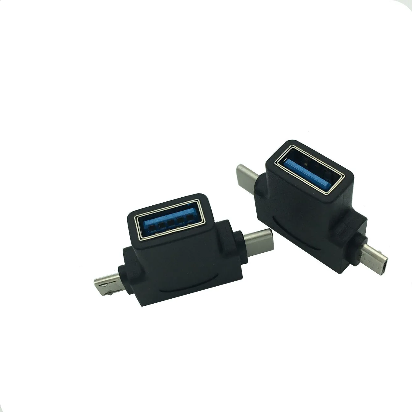 Адаптер 2 в 1 Micro USB 3,0 и USB 3,1 Type C Usb Otg