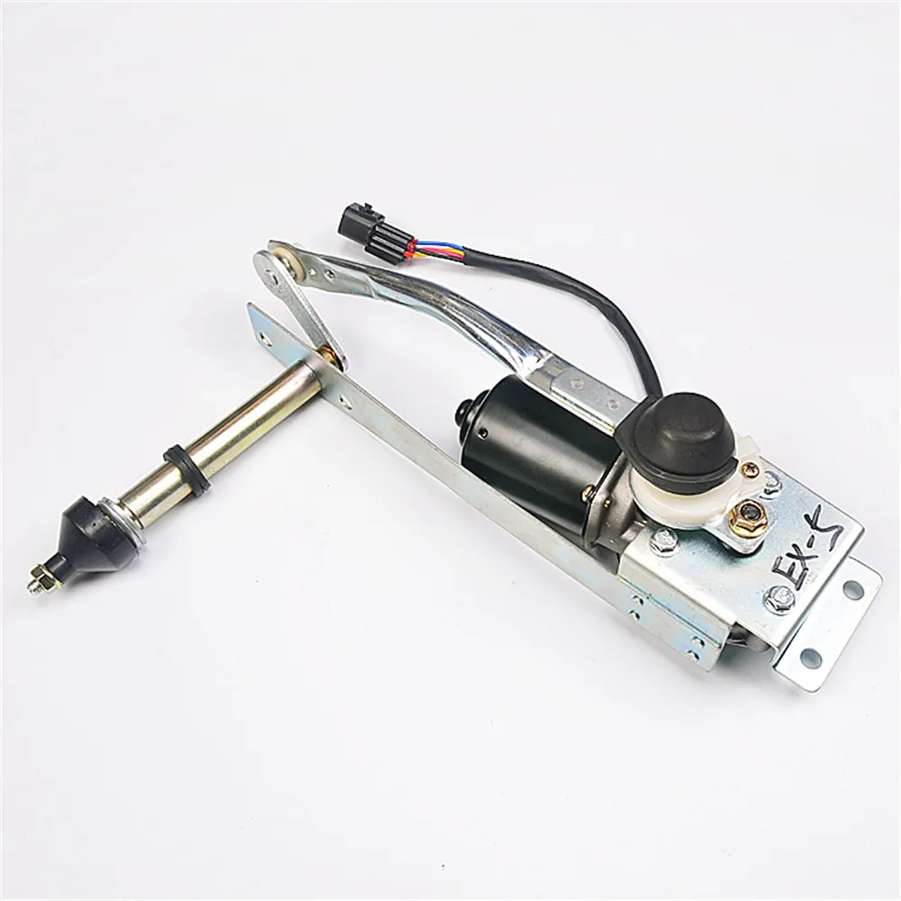 For Hitachi EX200 300-5 wiper EX120 220-5 arm blade set EX350-5 excavator wiper motor motor assembly