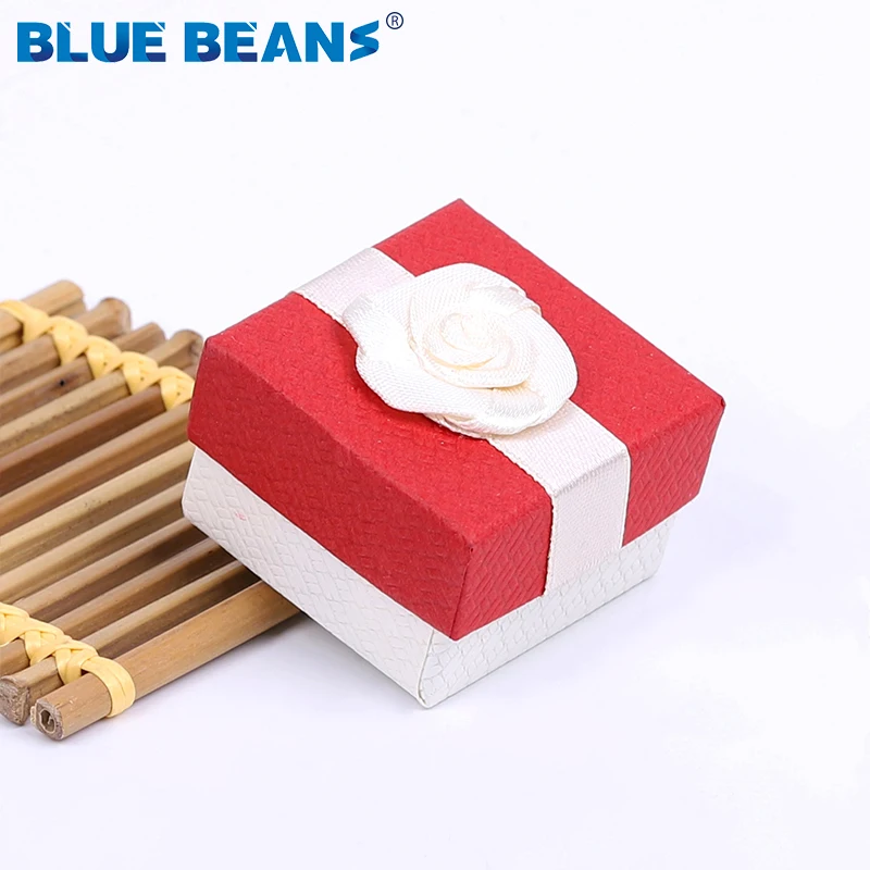 Picture 5: Gift Boxes Square jewelry organizer shape box Engagement Ring For Earrings Necklace Bracelet Display Holder rose flower new gold