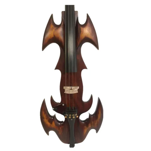 Nice 4/4 electric cello Crazy-1 art Handmade entirely model fancy streamline carving dragon #9734