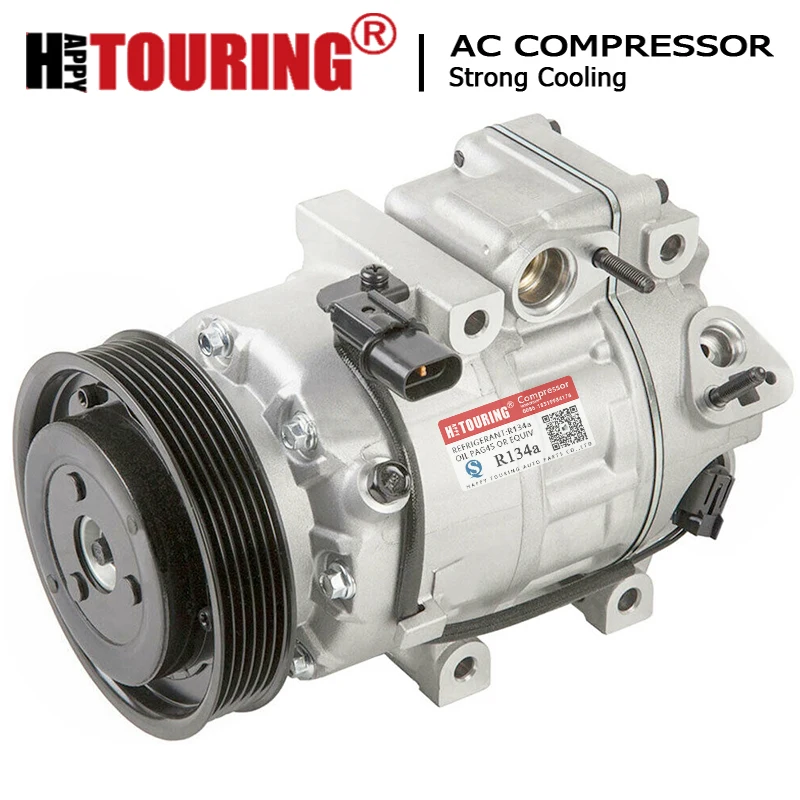 

A/C Compressor for Hyundai Santa Fe Sport 2013-18 Kia Sorento 2.4L 2011-15 977011U500 977011U500RU 97701-1U500 97701 1U500