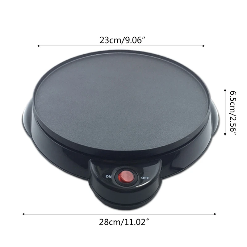 ครอบครัวแพนเค้กBatter Crepe Makerบ้านเครื่องมือห้องครัวอุปกรณ์ร้านอาหารM7DF